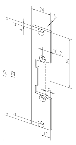 Smartec ST-SL001SP Запорная планка