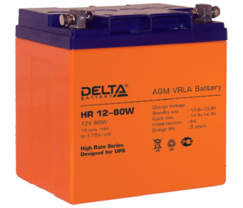 Аккумулятор Delta HR 12-80W