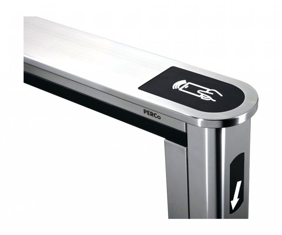 PERCo-SDС-01S Крышка из нержавеющей стали с пластиковой вставкой