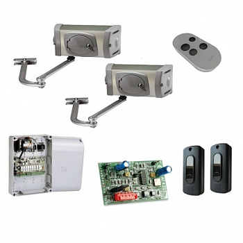 Установка автоматики распашных ворот CAME FERNI COMBO CLASSICO