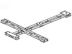 PERCo-RF01 0-01 Монтажная рама