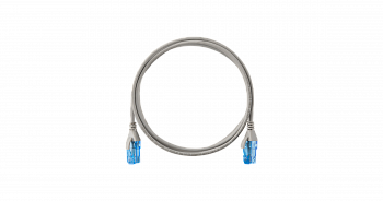 NIKOMAX NMC-PC4UE55B-050-SL-C-GY Коммутационный шнур Slim Line U/UTP 4 пары