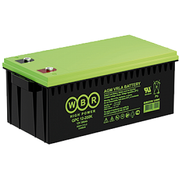 WBR GPC12-200 Аккумулятор
