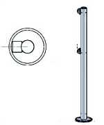 OXGARD ВЗР 1996.01 Стойка ограждения (односторонняя)
