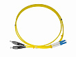 Netko Патч-корд оптический переходной FC-LC/UPC SM Duplex 3.0мм 9/125, 1м, LSZH
