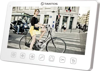 Tantos Amelie Slim (white) Видеодомофон