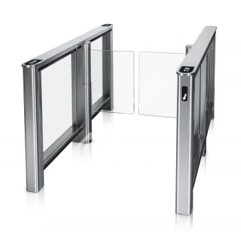 PERCo-ST-01 Турникет распашной с крышками из нержавеющей стали со створками 300х1300 мм