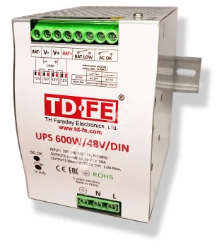 FARADAY UPS 600W/48V/DIN Блок бесперебойного питания