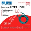 Technolink Патч-корд UTP4 cat 5e, 5,0м, ВС, LSZH, зеленый, литой коннектор