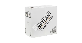 NETLAN EC-UF004-5E-PVC-GY Кабель F/UTP 4 пары
