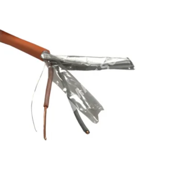 Технокабель Кабель сигнальный экранированный, КПСЭнг(А)-FRLS, 1*2*1.0мм2, 200м, оранж