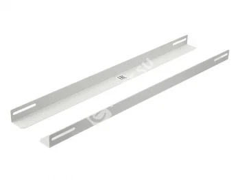 Netko Рельса L для шкафа глубиной 1000 (720*35.5*45.2) серая (2 шт)