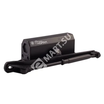 Нора-М 3S бол. Дверной доводчик  (черный)