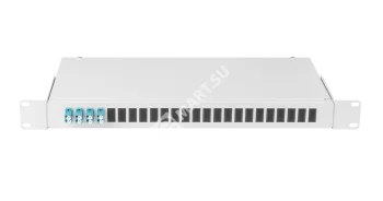 NIKOMAX NMF-RP08LCUS2-WS-ES-1U-GY Оптический кросс 19" Essential Line, 1U