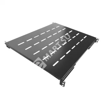 Netko Полка для шкафа глубиной 800 (444х550) с ушками, черная, 60 кг